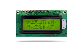 中文字庫液晶模塊JXD12232F STN 黃綠屏